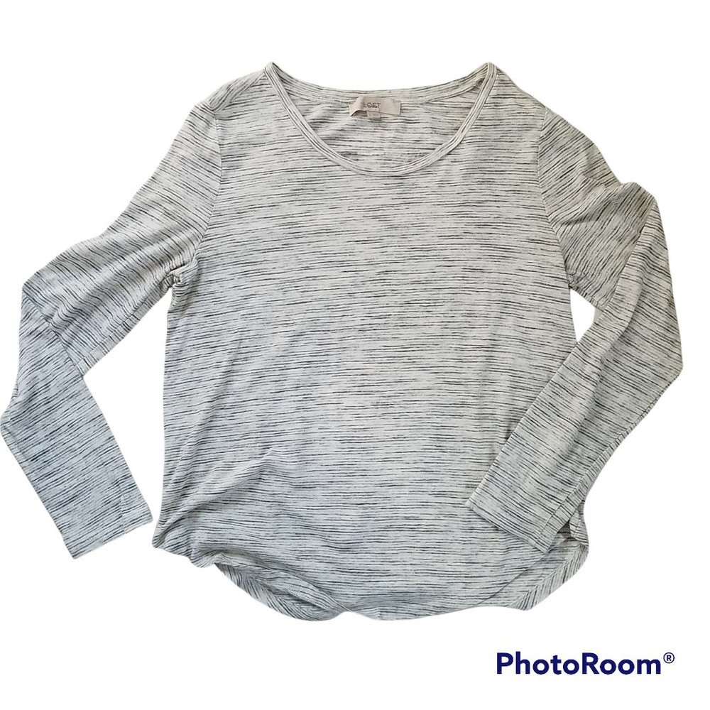 LOFT Long Sleeve Blouse Large